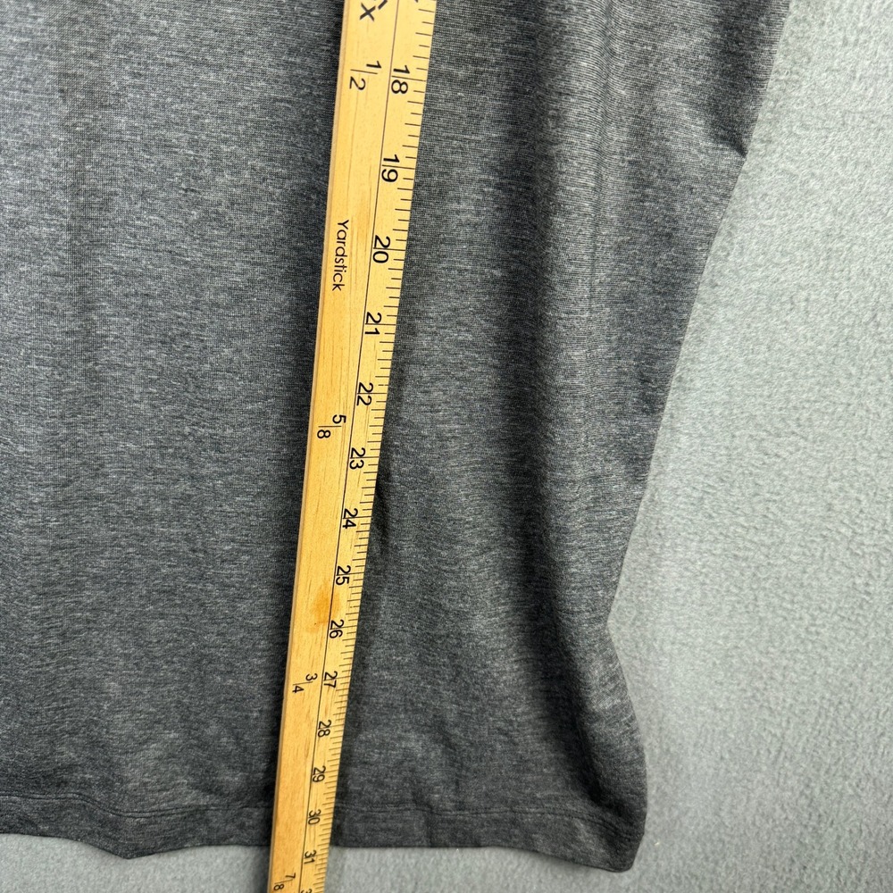 Lululemon Evolution Polo Shirt Mens Grey Heathered Short Sleeve Athletic Golf XL - Picture 7 of 7
